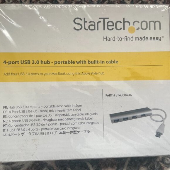 Star-Tech 4-Port USB 3.0 Hub - Picture 2 of 4
